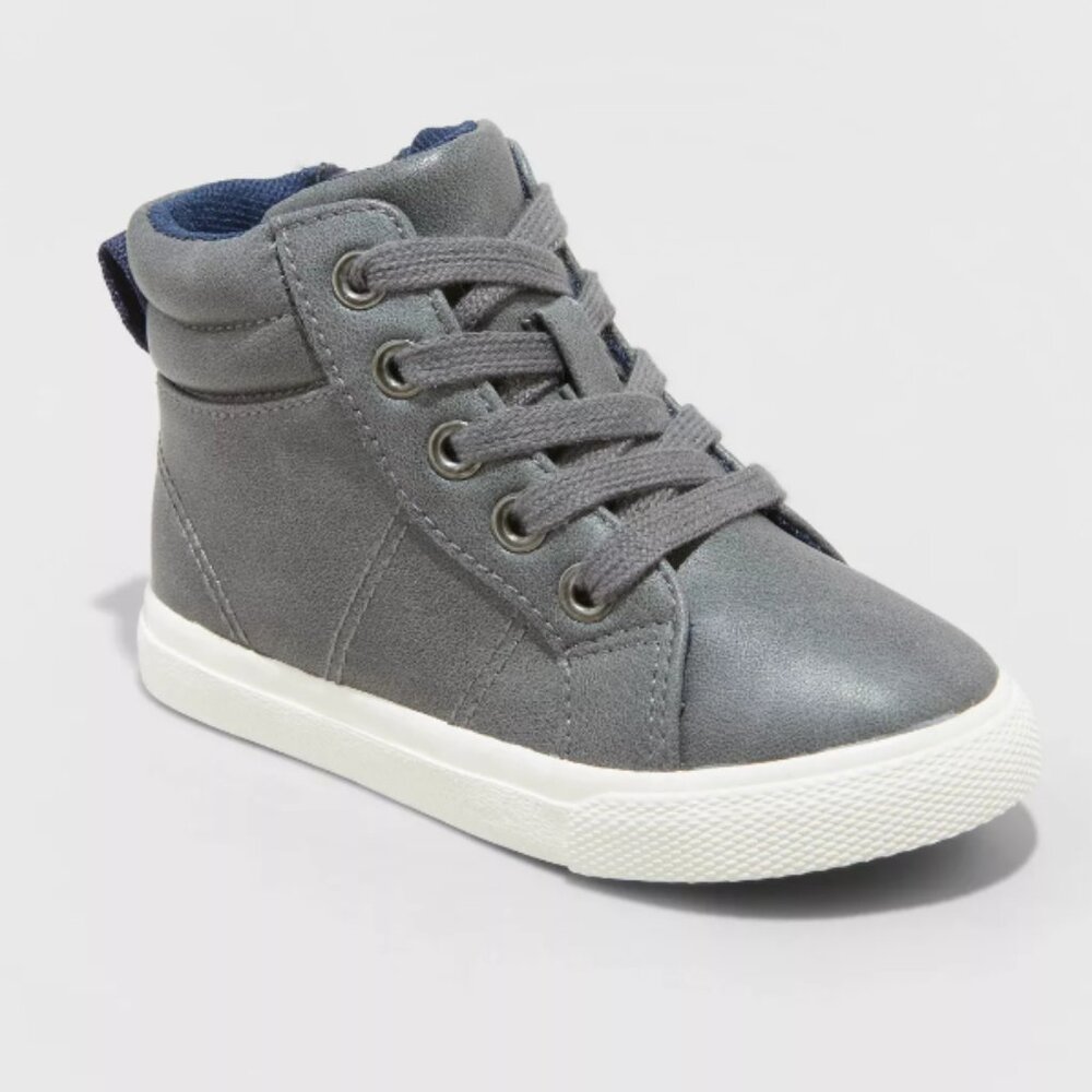 Toddler Boys' Mateo High Top Sneakers - Cat & Jack